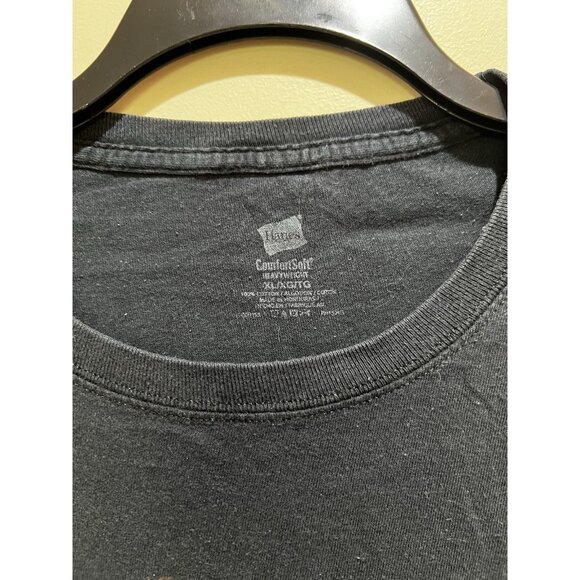 Haynes Short Sleeve T-Shirt “Spark A Reaction” Size X-Large ~ Black - Picture 4 of 4